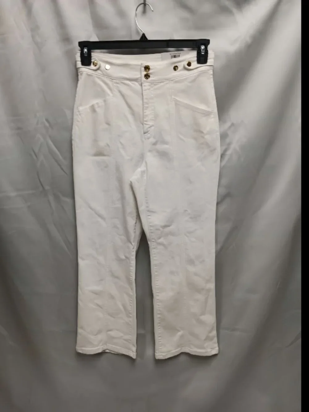 Womens White Jeans Pants INC Size 8 NWT ORG $69